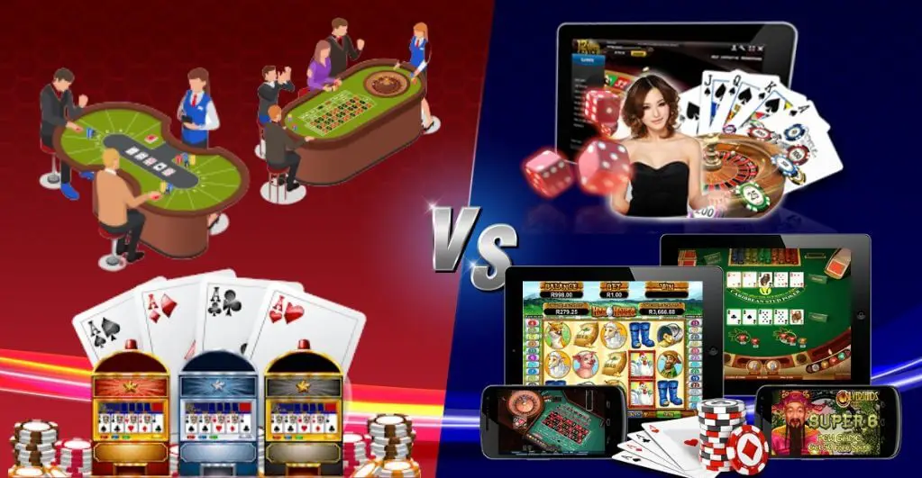 Traditional casinos vs. online casino