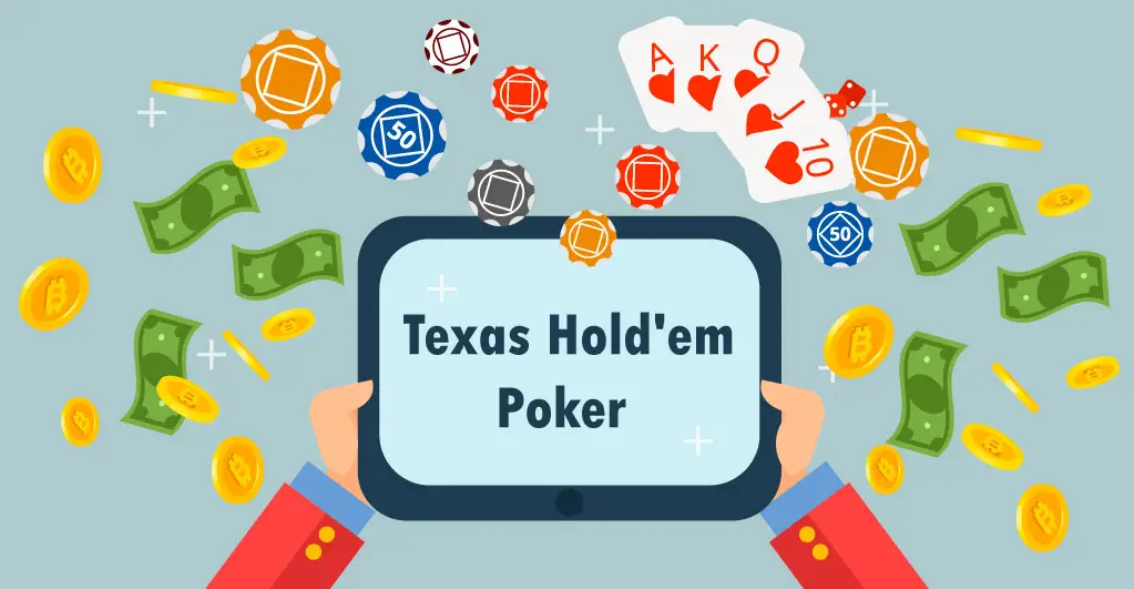 Play Texas Hold’em Poker to win Bitcoin