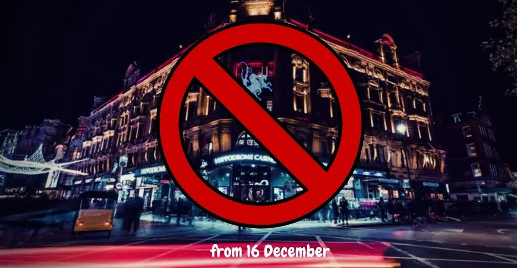 London Indoor Entertainment Shuts on 16 December