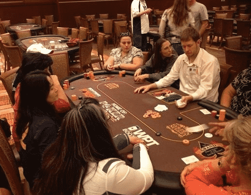 Poker Spread at the Golden Nugget