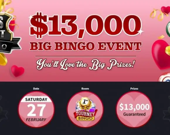 Vegas Crest Launches the Biggest Monthly Bingo Event