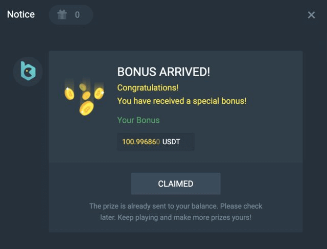 Bonuses @BC.Game Casino