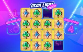 BitStarz Releases Neon Light Fruits, New Disco-Themed Slot Game