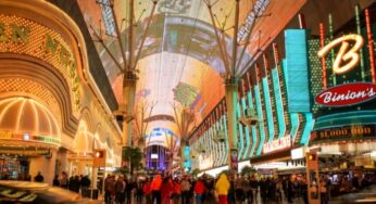 The Fremont Street Casino in Downtown Las Vegas Makes a Big Impression