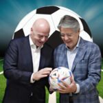 Infantino Meets Lasso on the Sidelines of the 77th UN General Assembly