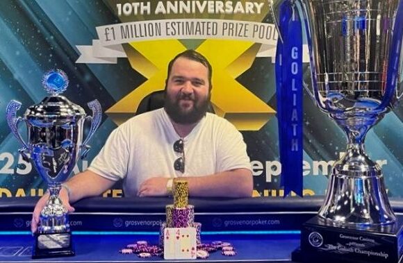 Kyle Jeffrey Wins £200,000 at 2022 Grosvenor Goliath X Main Event