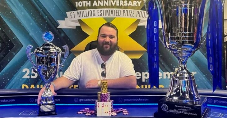 Kyle Jeffrey Wins £200,000 at 2022 Grosvenor Goliath X Main Event