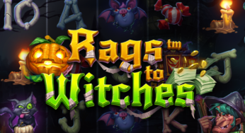 Bitstarz brings Rags to Witches slot game at €322,128 max win