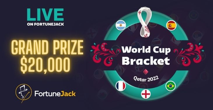 Check FortuneJack’s Bracket challenge & win a $20,000 grand prize