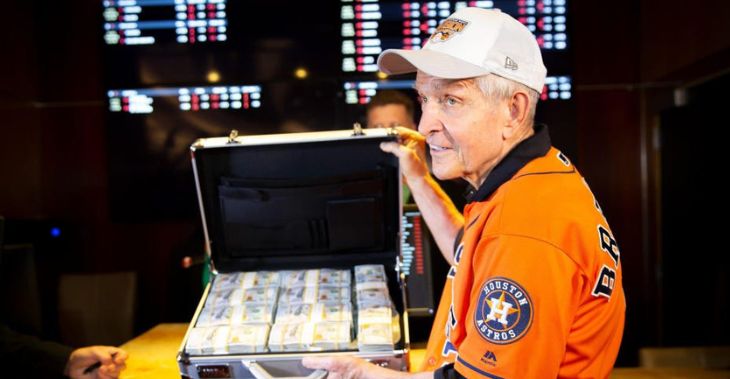 Mattress Mack collects the largest sports betting amount