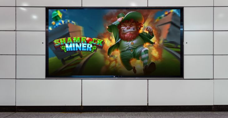 Gobs of gold for diamonds in Play’n GO’s Shamrock Miner