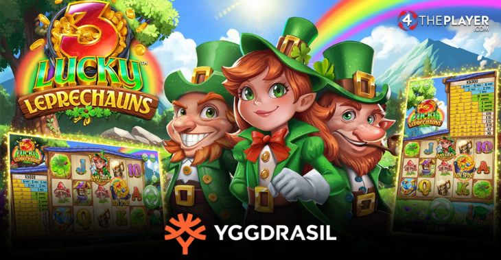 4ThePlayers delivers its newest game, 3 Lucky Leprechauns