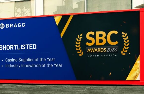 Bragg Gaming was shortlisted for two categories at SBC Awards NA