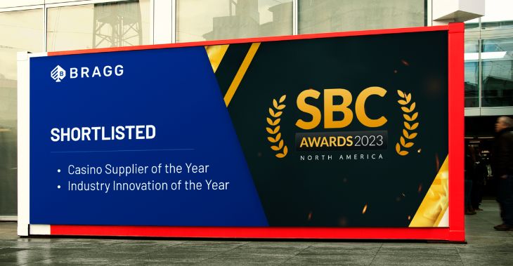 Bragg Gaming was shortlisted for two categories at SBC Awards NA