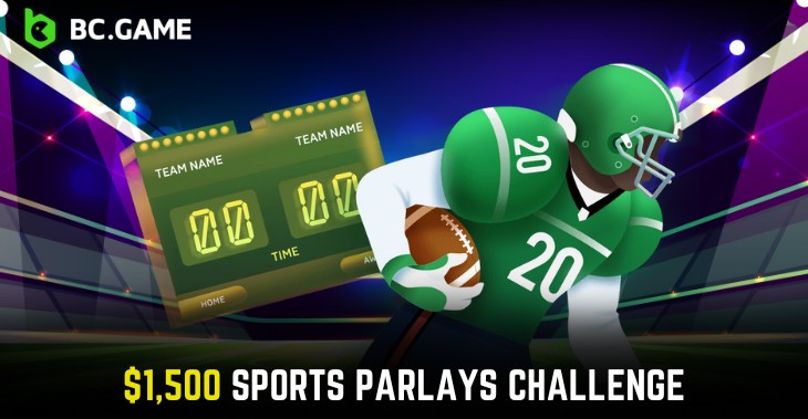 Sports Parlays go live on BC.Game with prize pool of $1,500