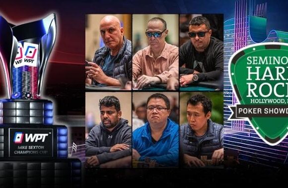 Six players make the WPT Seminole Hard Rock Poker Showdown final table