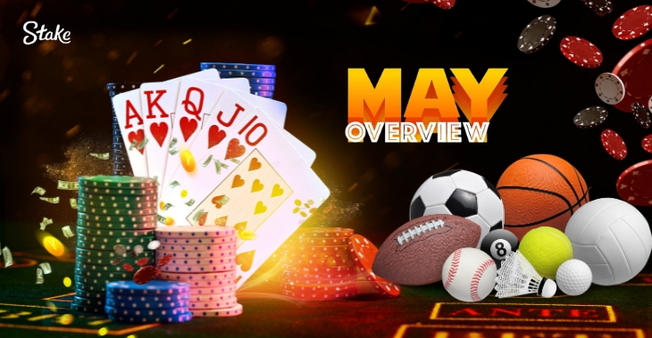 Stake Casino and Sports Betting Statistics - Highlights for May 2023