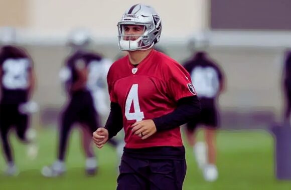 Raiders invest their hopes in the rookie QB Aidan O’Connell